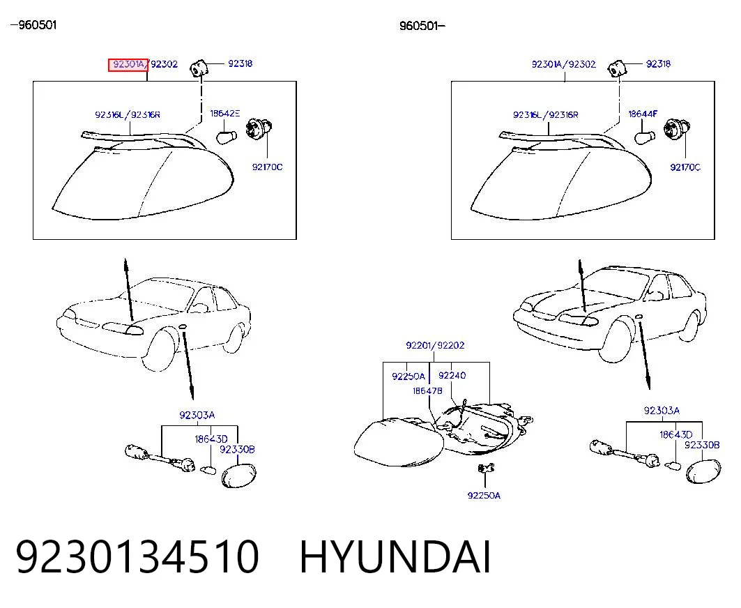 9230134510 Hyundai/Kia