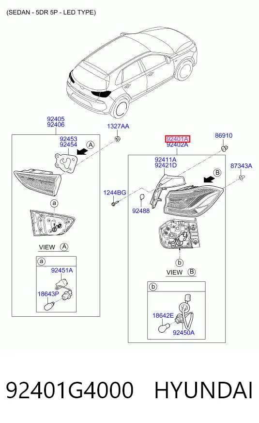 92401G4000 Hyundai/Kia