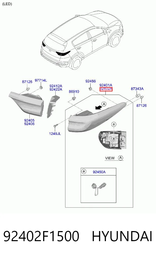 92402F1500 Hyundai/Kia
