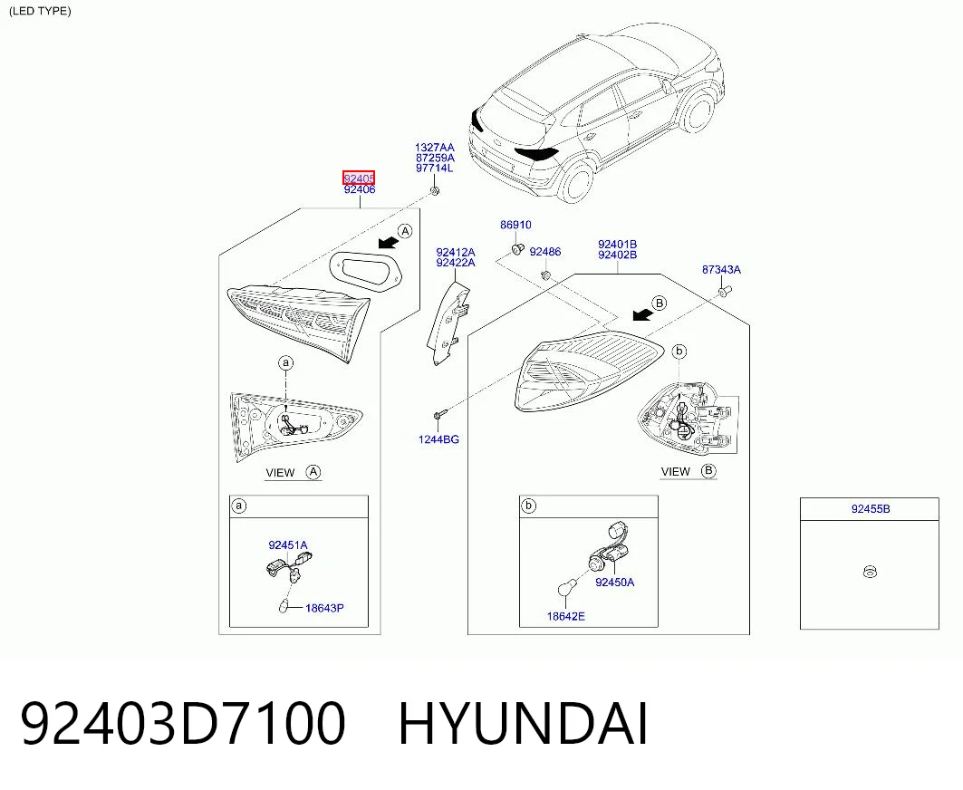 92403D7100 Hyundai/Kia