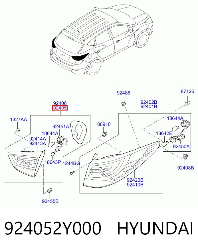 924052Y000 Hyundai/Kia