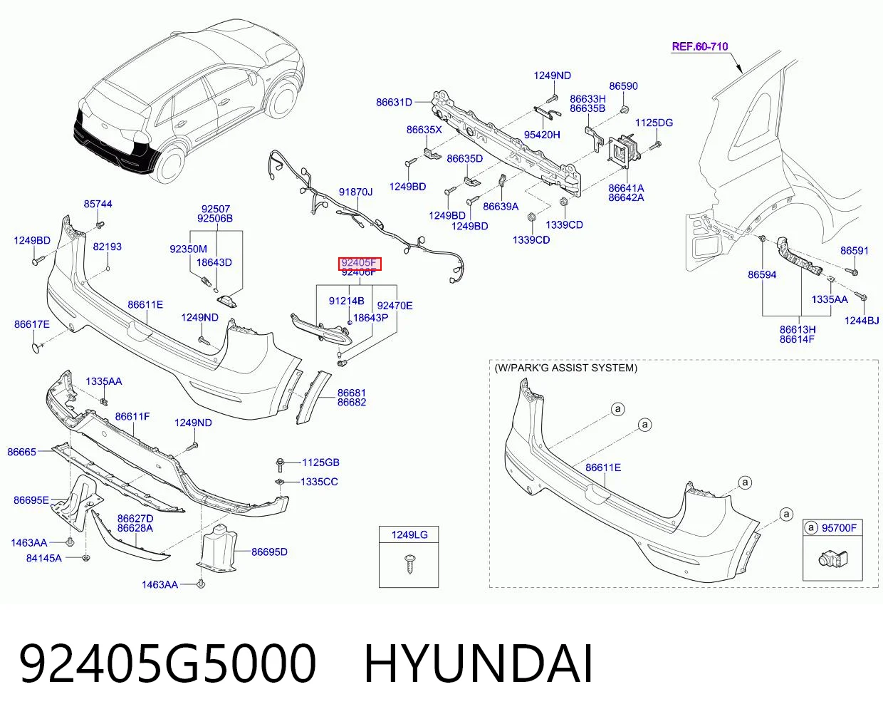 92405G5000 Hyundai/Kia