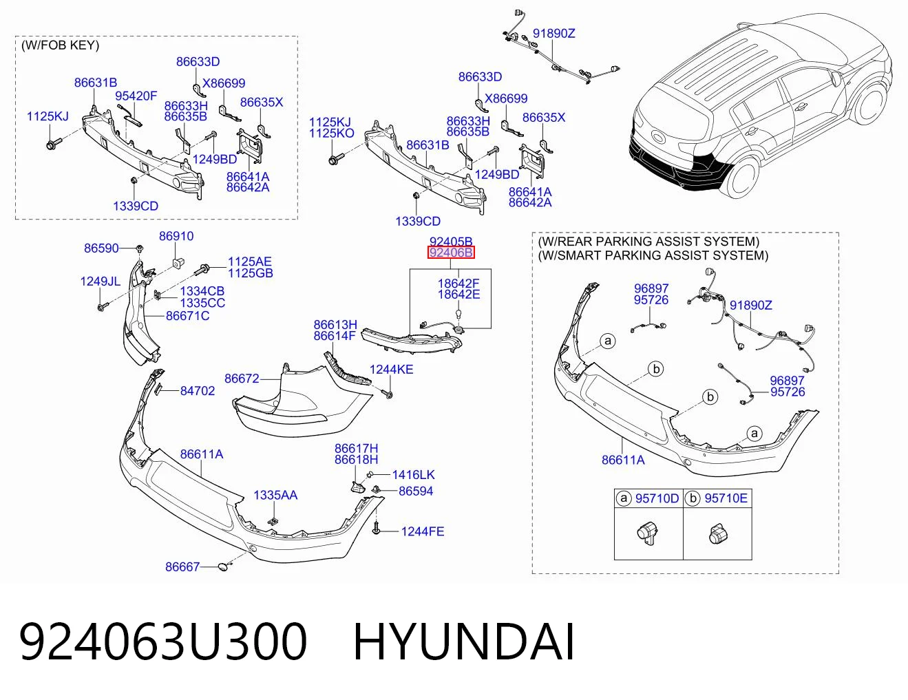 924063U300 Hyundai/Kia
