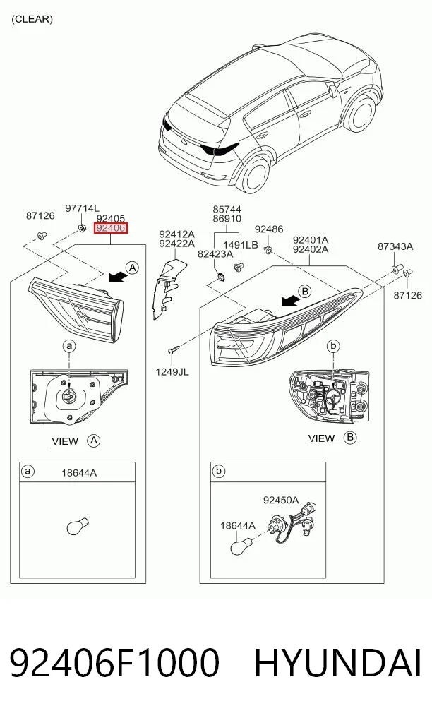 92406F1000 Hyundai/Kia
