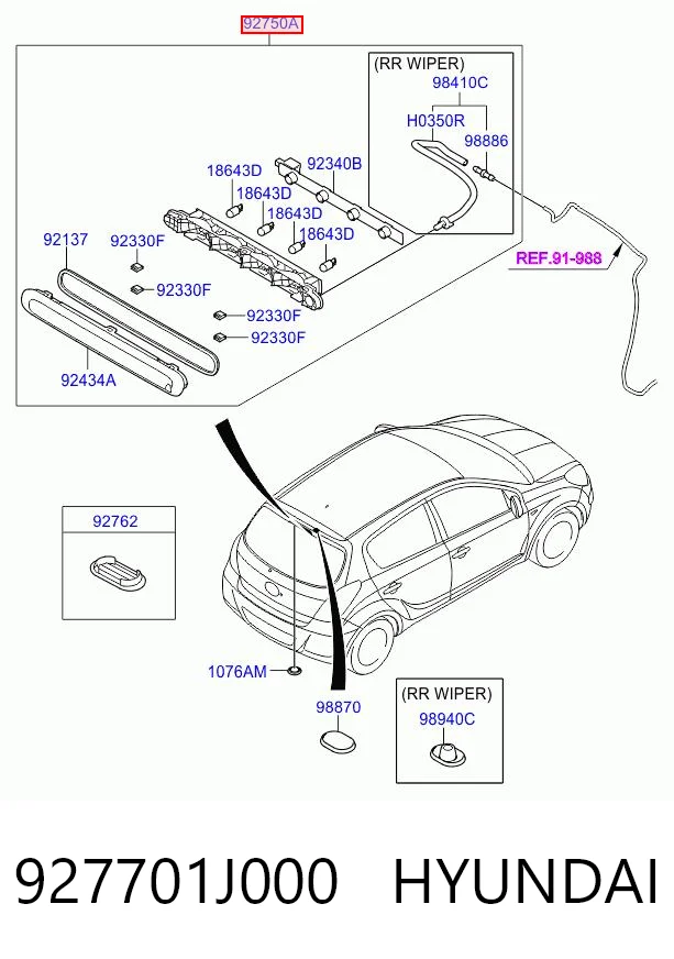 927701J000 Hyundai/Kia