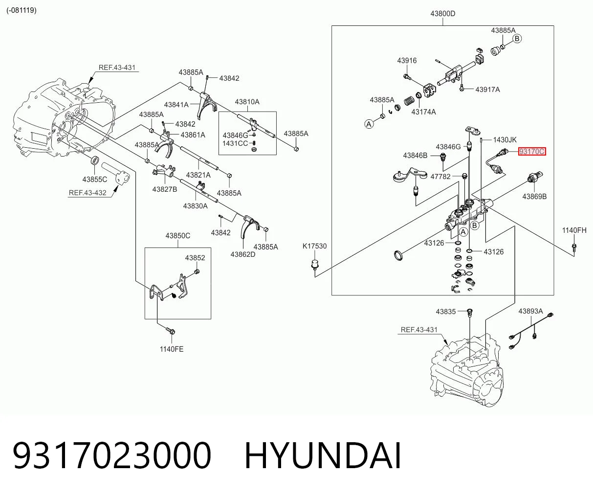 9317023000 Hyundai/Kia