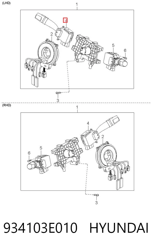 934103E010 Hyundai/Kia
