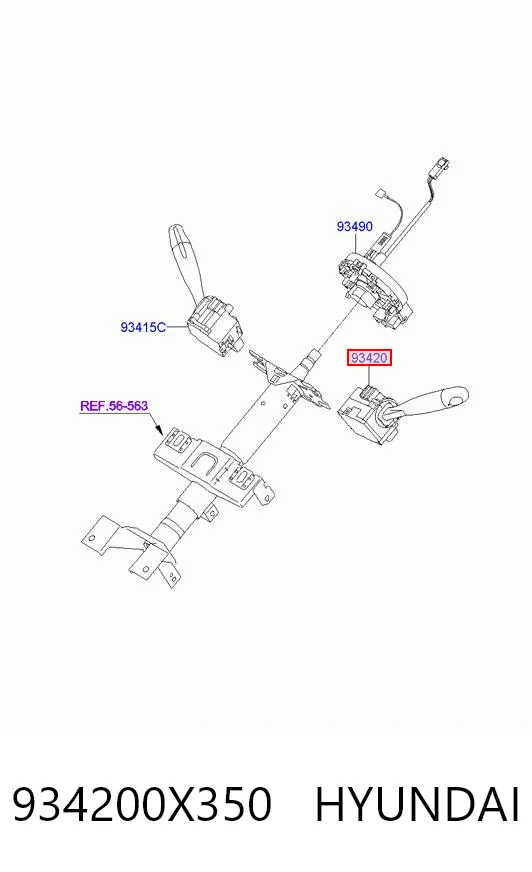934200X350 Hyundai/Kia