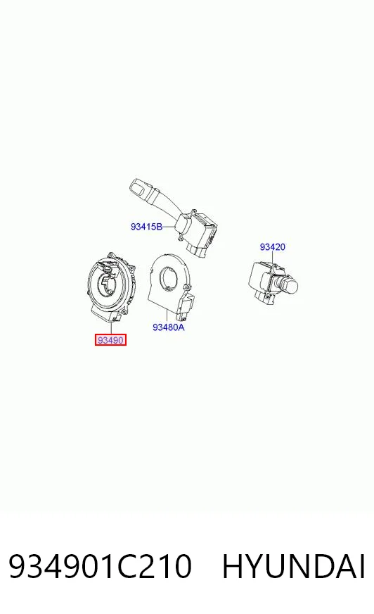 934901C210 Hyundai/Kia