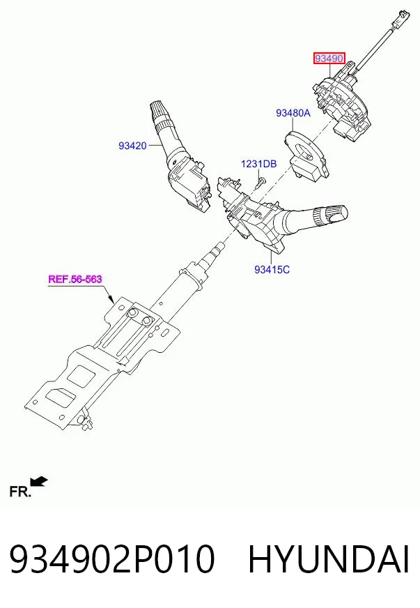 934902P010 Hyundai/Kia