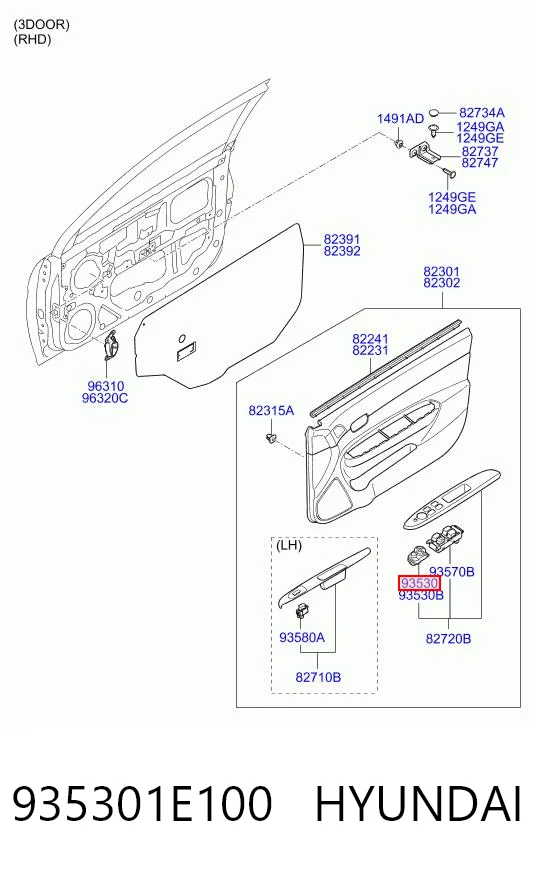 935301E100 Hyundai/Kia
