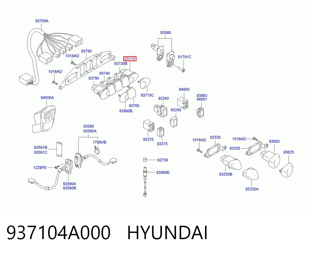 937104A000 Hyundai/Kia