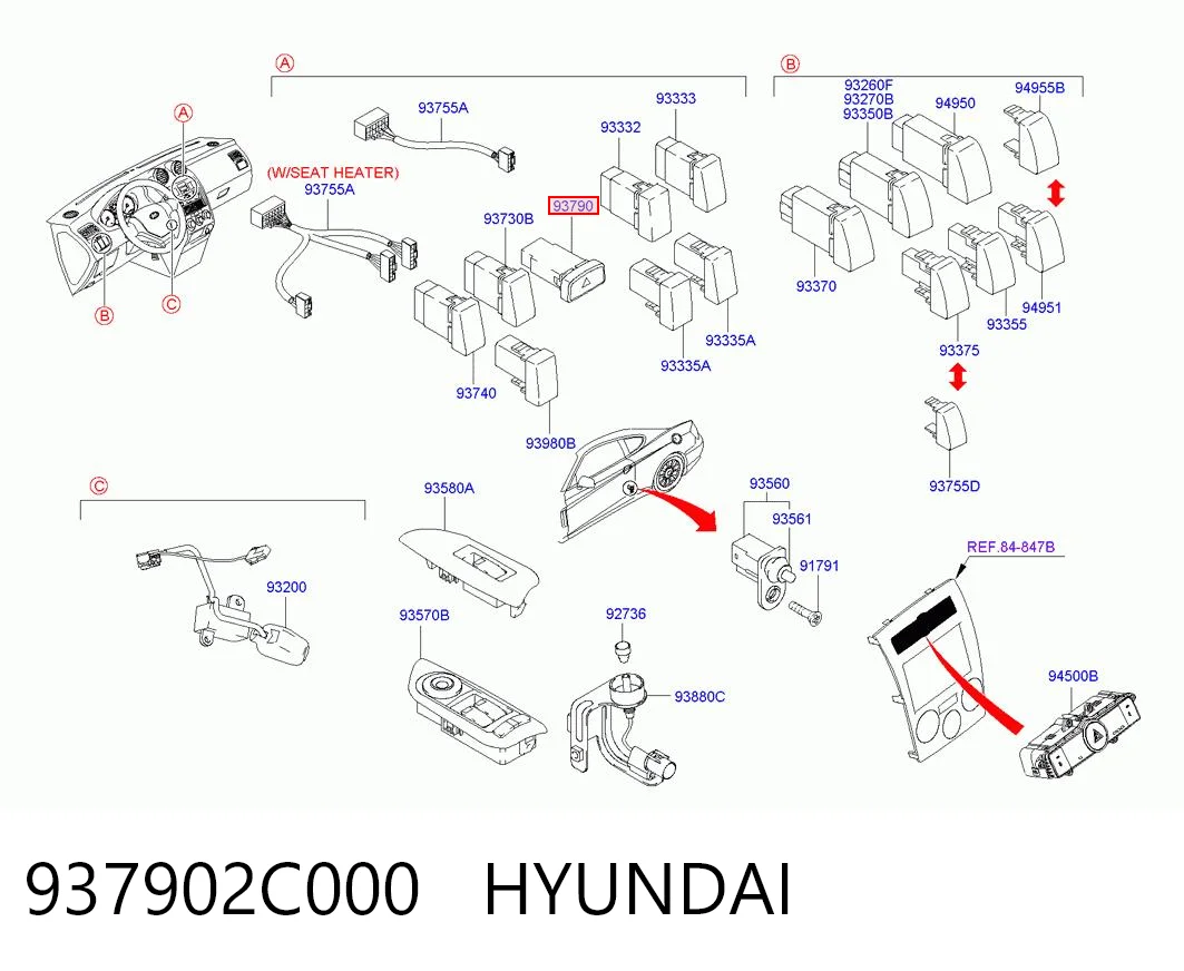 937902C000 Hyundai/Kia