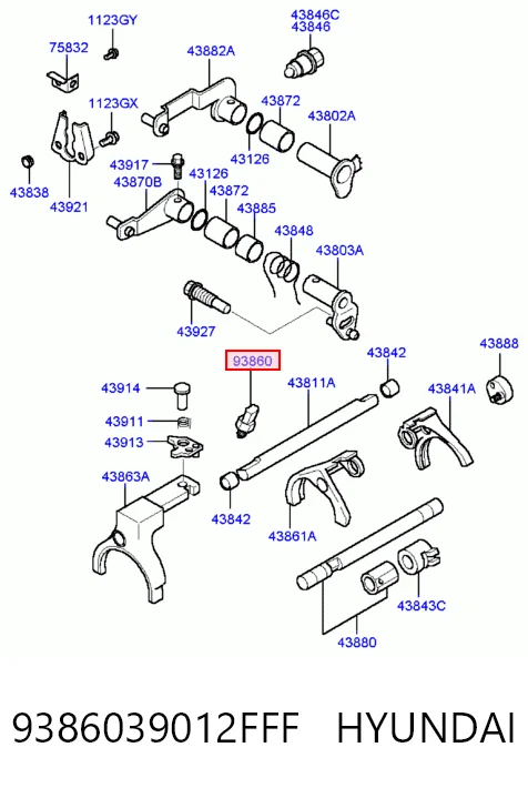 9386039012FFF Hyundai/Kia