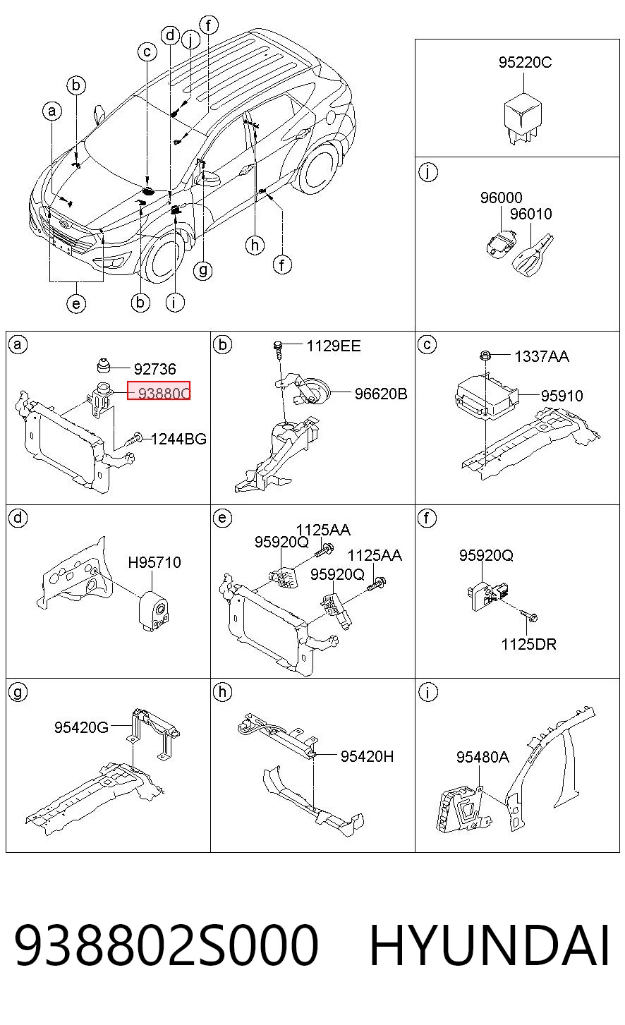 938802S000 Hyundai/Kia