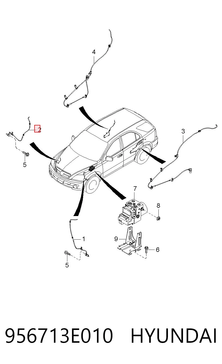 956713E010 Hyundai/Kia