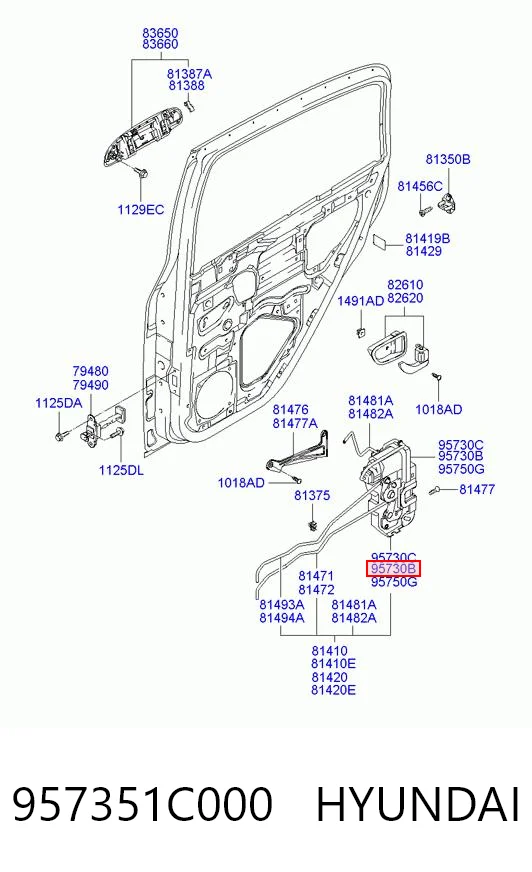 957351C000 Hyundai/Kia