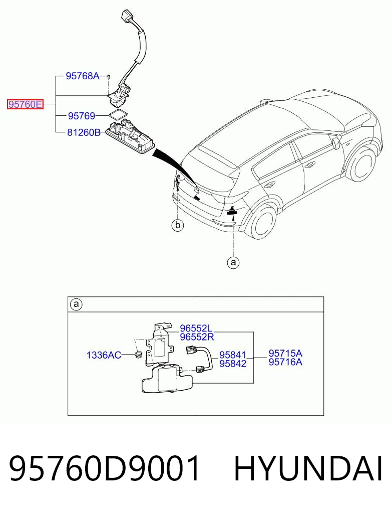 95760D9001 Hyundai/Kia