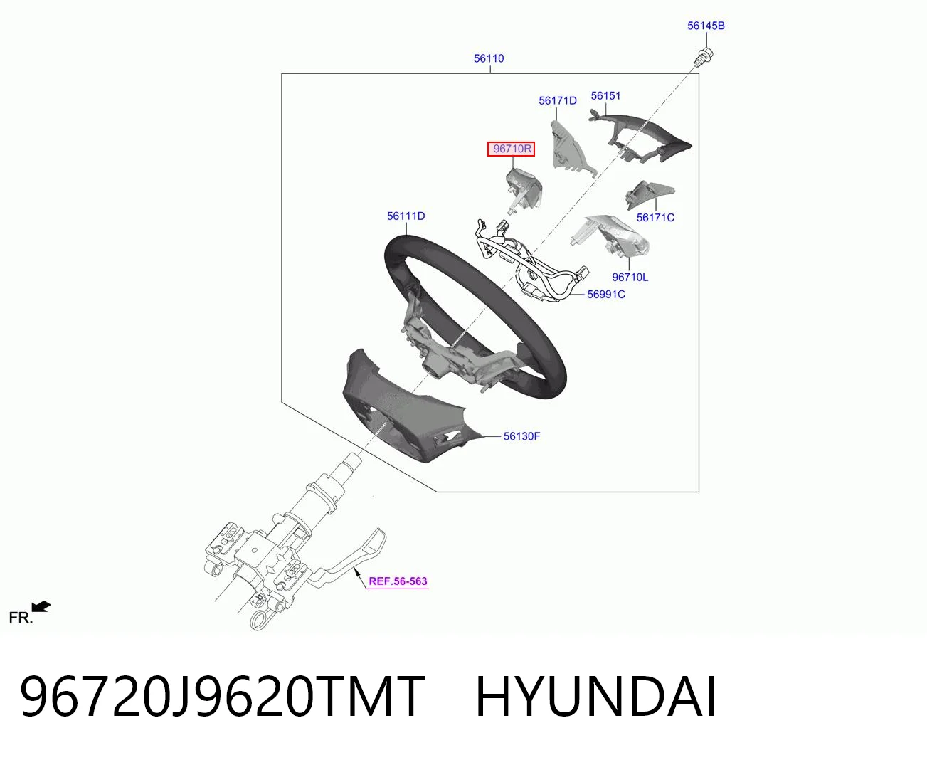 96720J9620TMT Hyundai/Kia