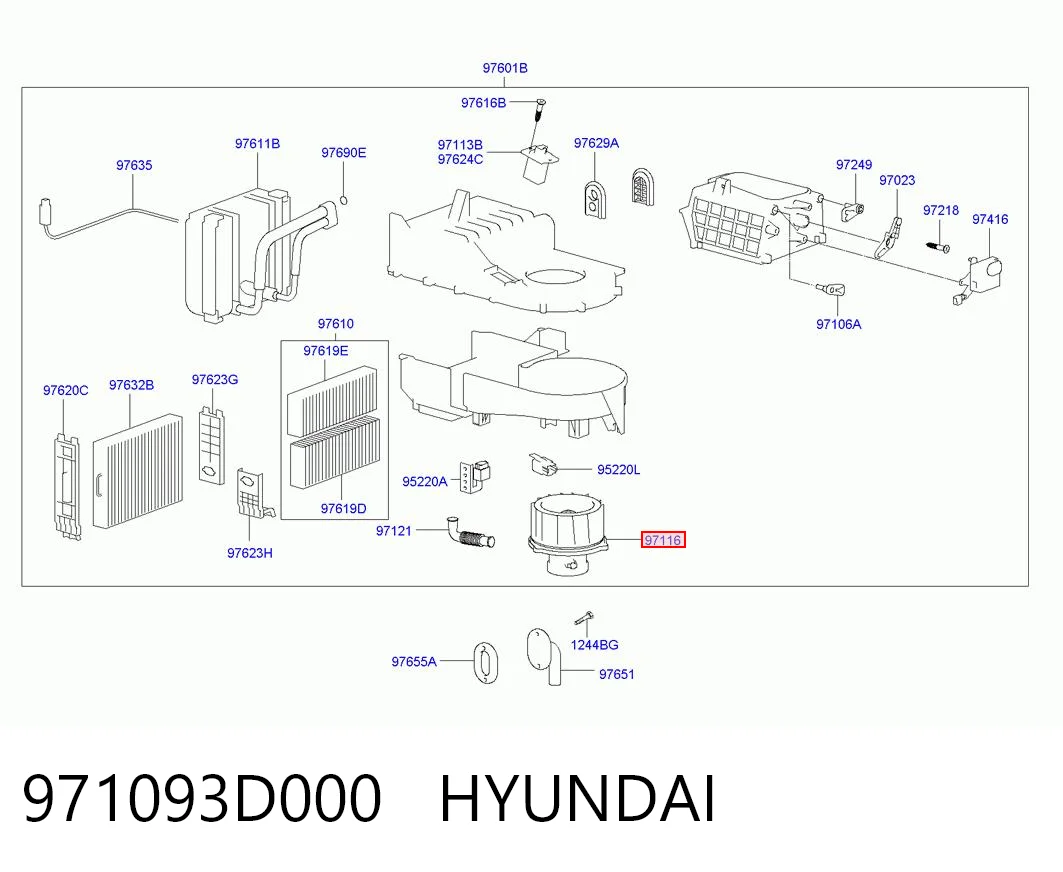 971093D000 Hyundai/Kia