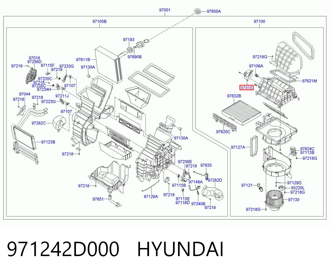 971242D000 Hyundai/Kia