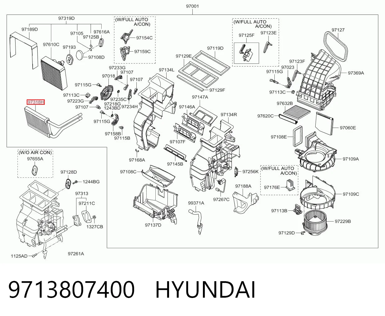 9713807400 Hyundai/Kia