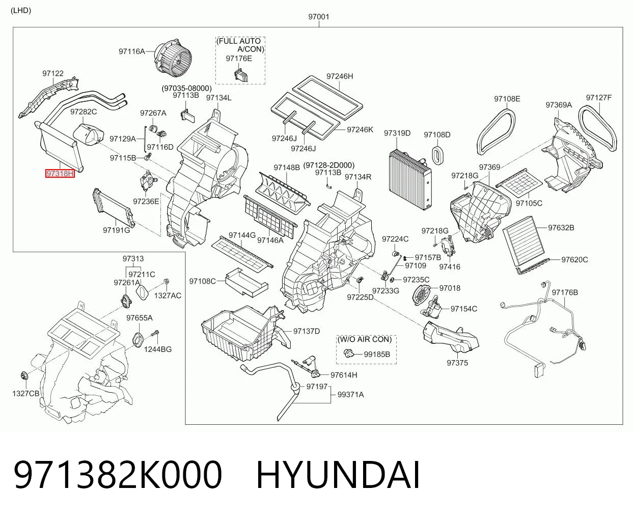 971382K000 Hyundai/Kia