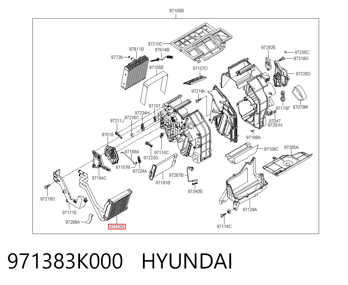 971383K000 Hyundai/Kia