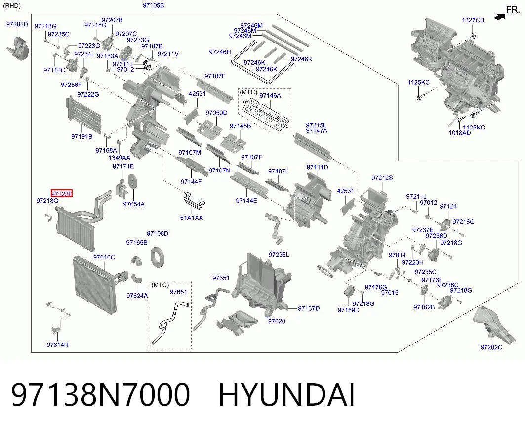 97138N7000 Hyundai/Kia