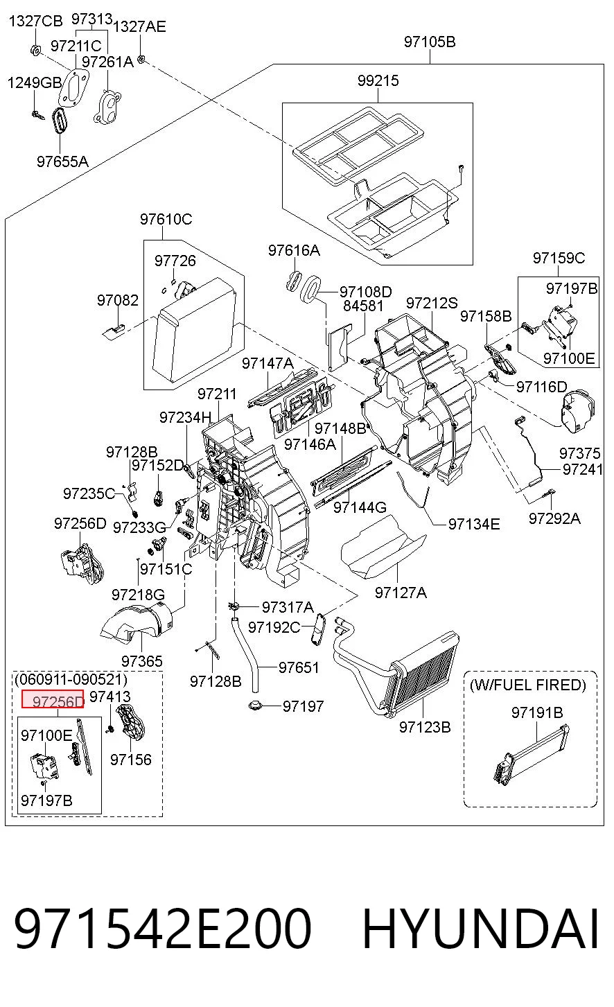 971542E200 Hyundai/Kia