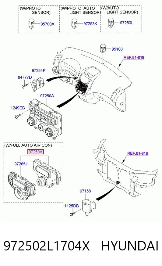 972502L1704X Hyundai/Kia