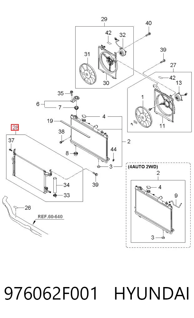 976062F001 Hyundai/Kia