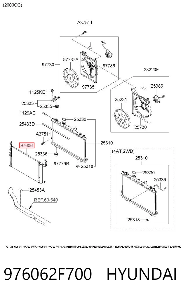 976062F700 Hyundai/Kia