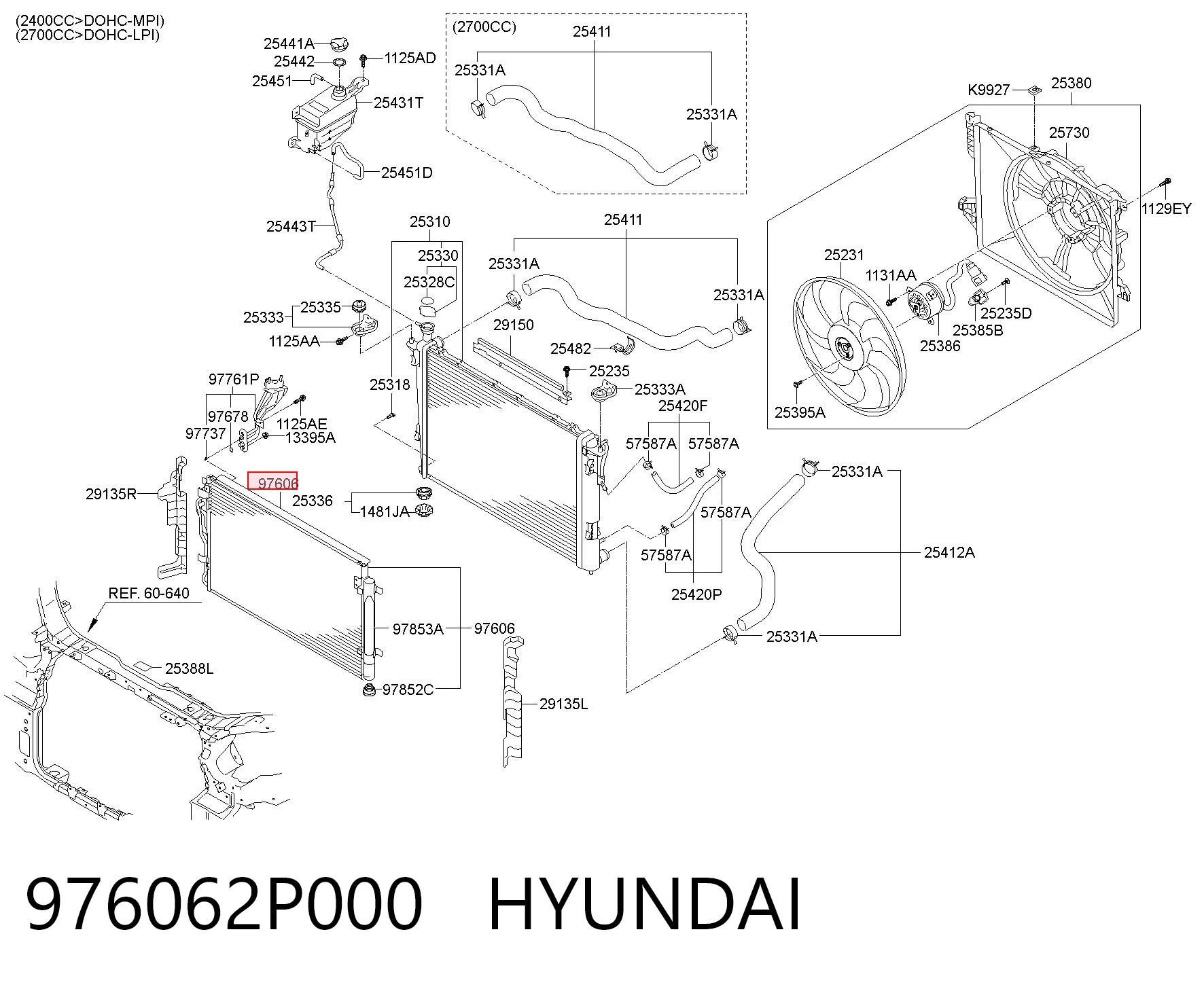976062P000 Hyundai/Kia