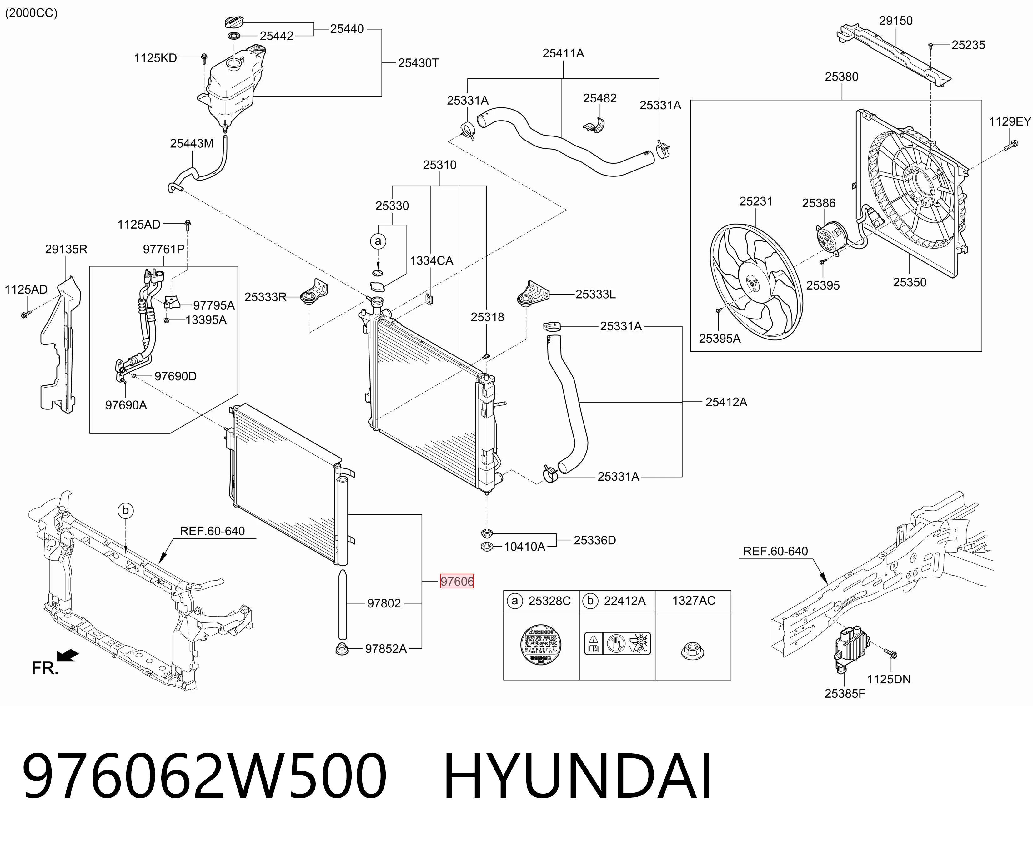 976062W500 Hyundai/Kia