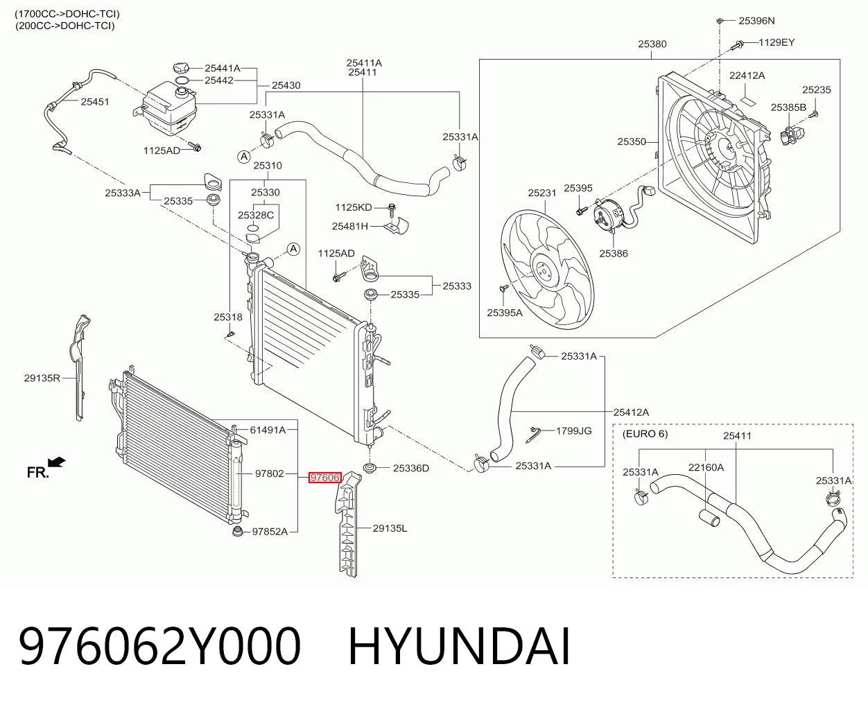 976062Y000 Hyundai/Kia