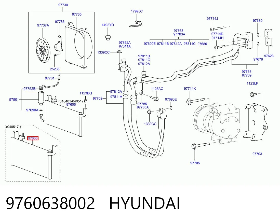 9760638002 Hyundai/Kia