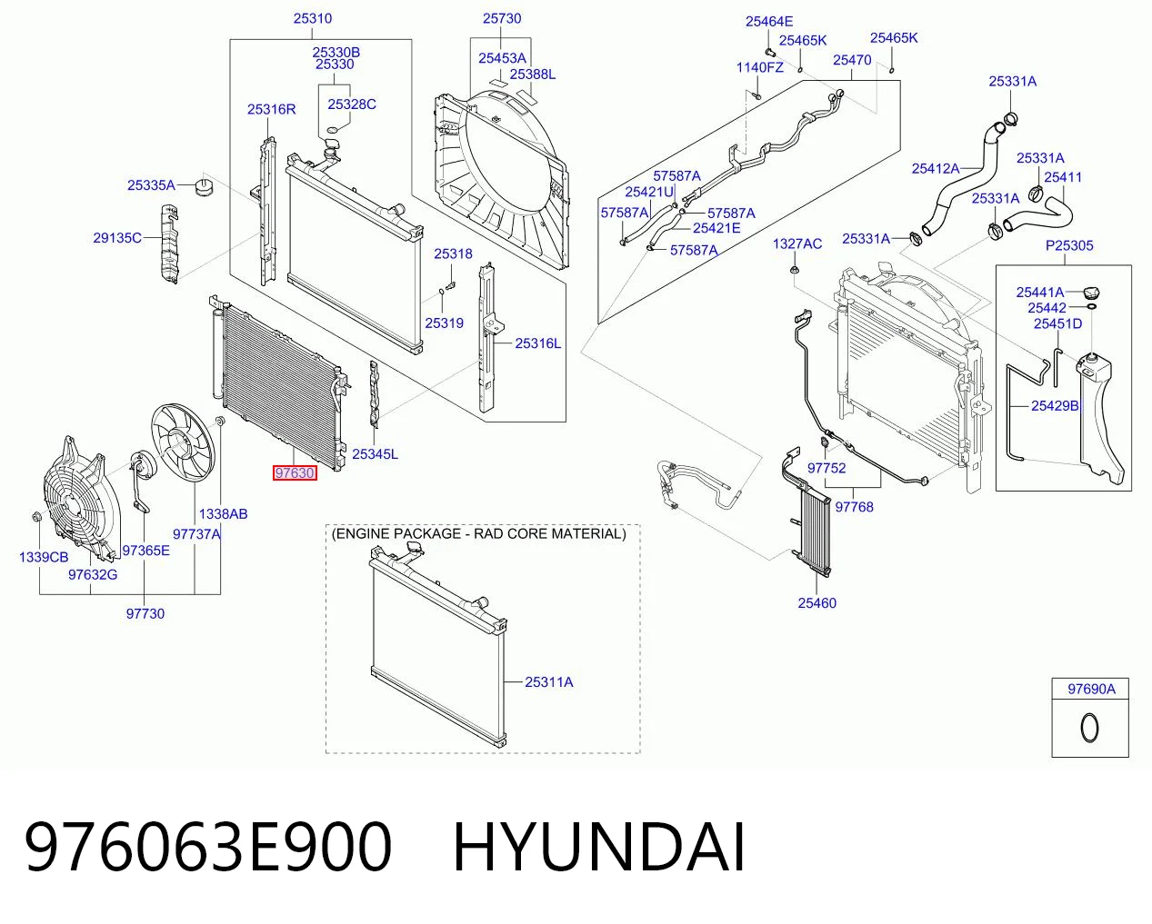976063E900 Hyundai/Kia