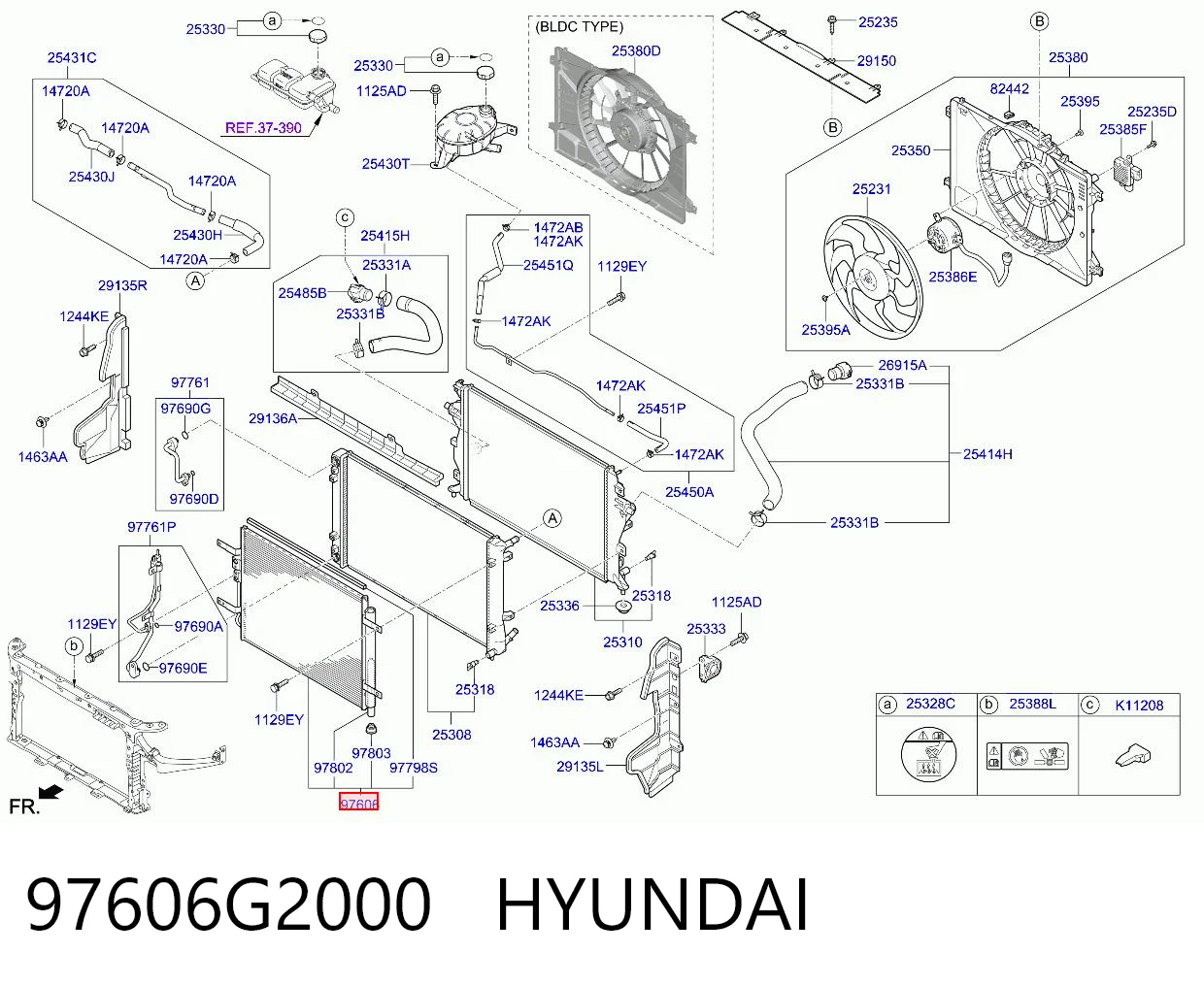 97606G2000 Hyundai/Kia