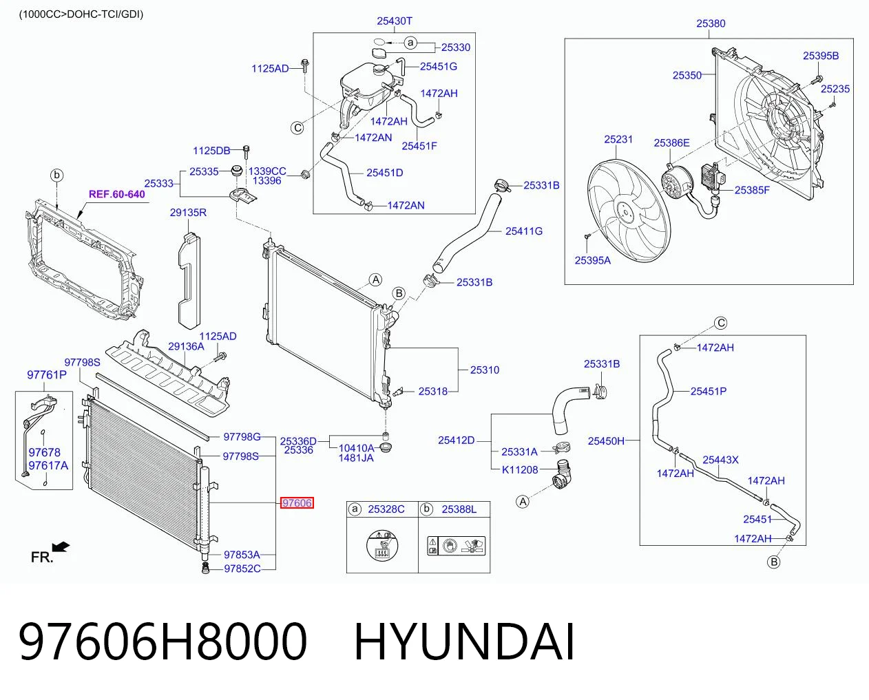97606H8000 Hyundai/Kia
