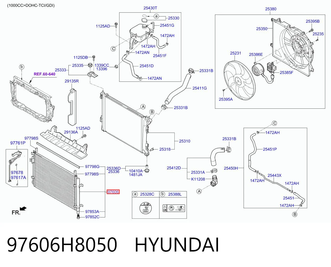 97606H8050 Hyundai/Kia