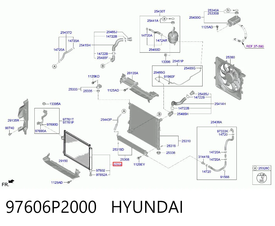 97606P2000 Hyundai/Kia