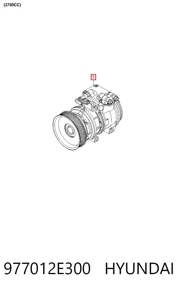 977012E300 Hyundai/Kia Sprężarka klimatyzacji