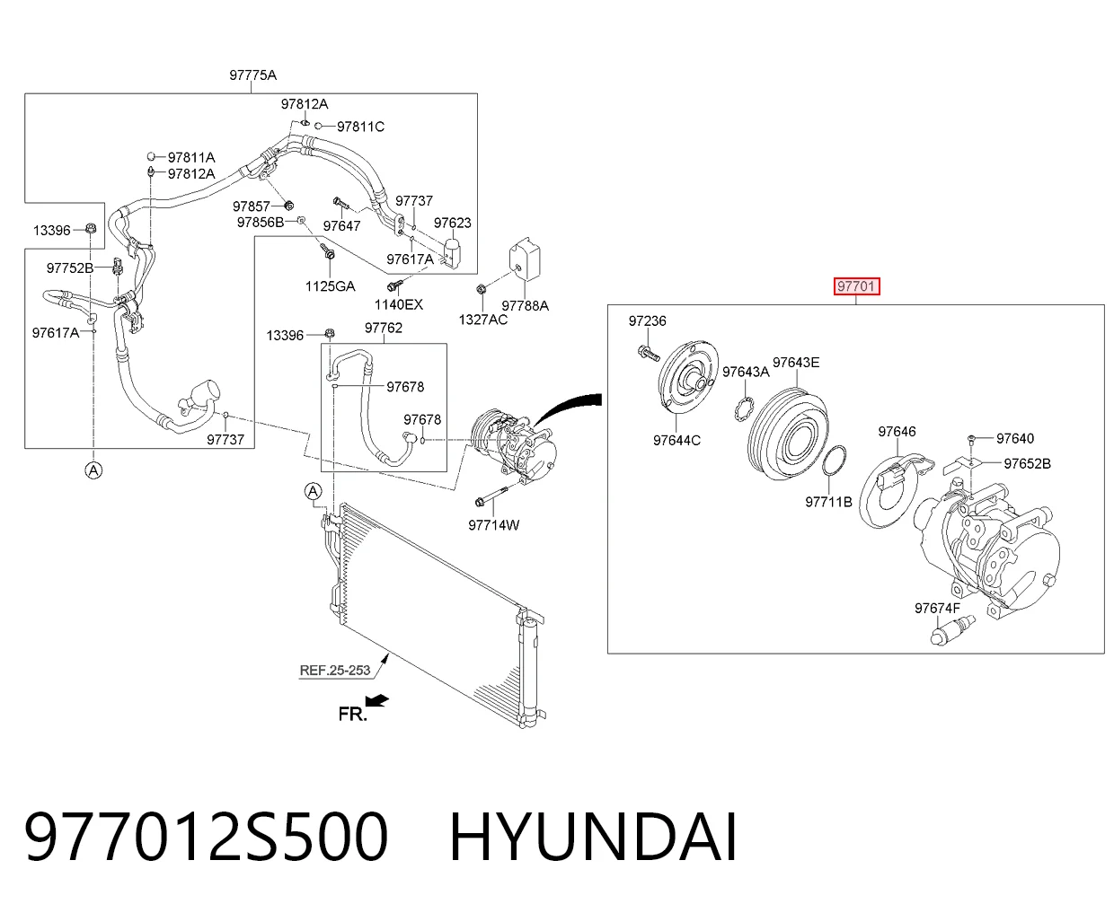 977012S500 Hyundai/Kia