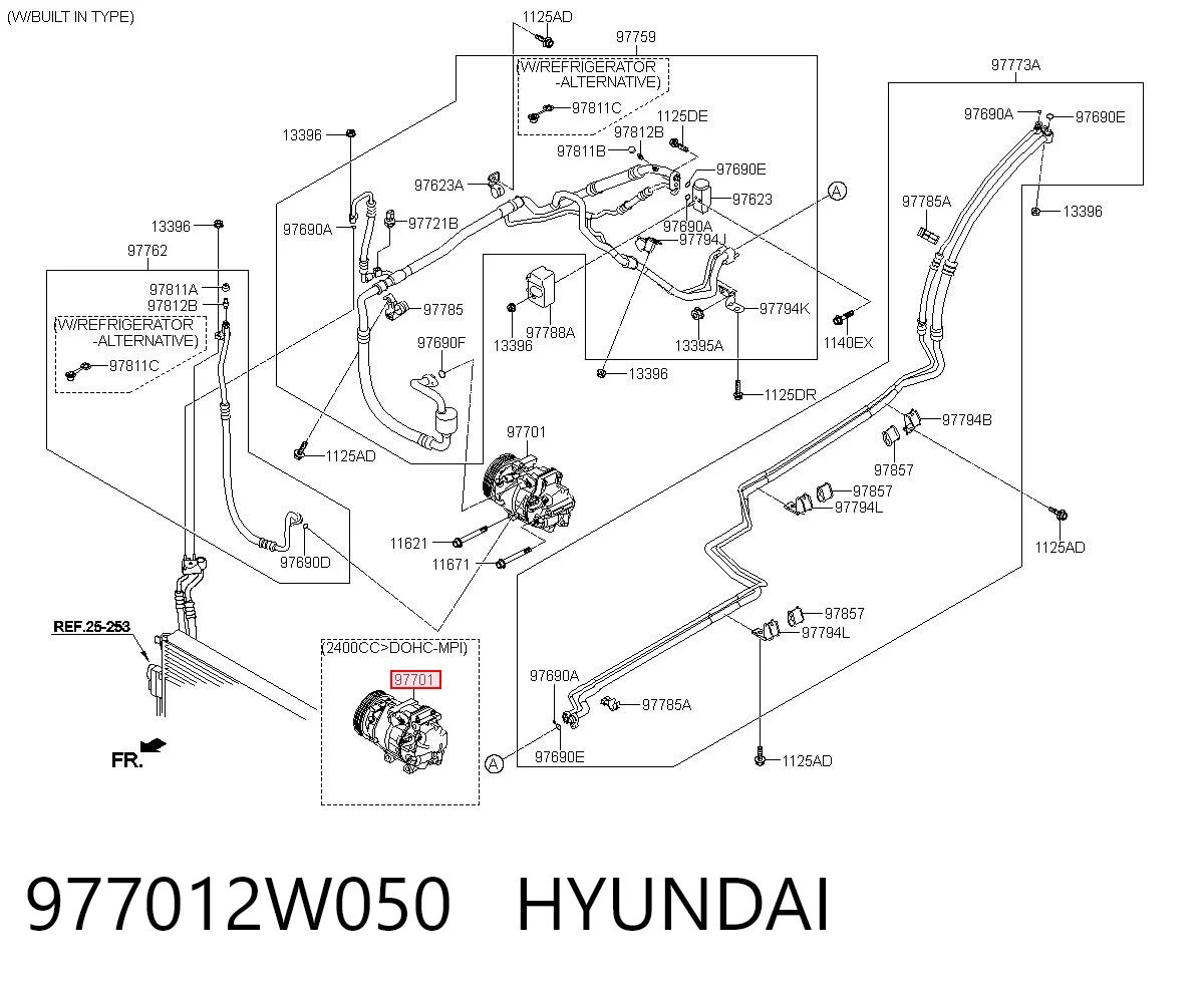 977012W050 Hyundai/Kia