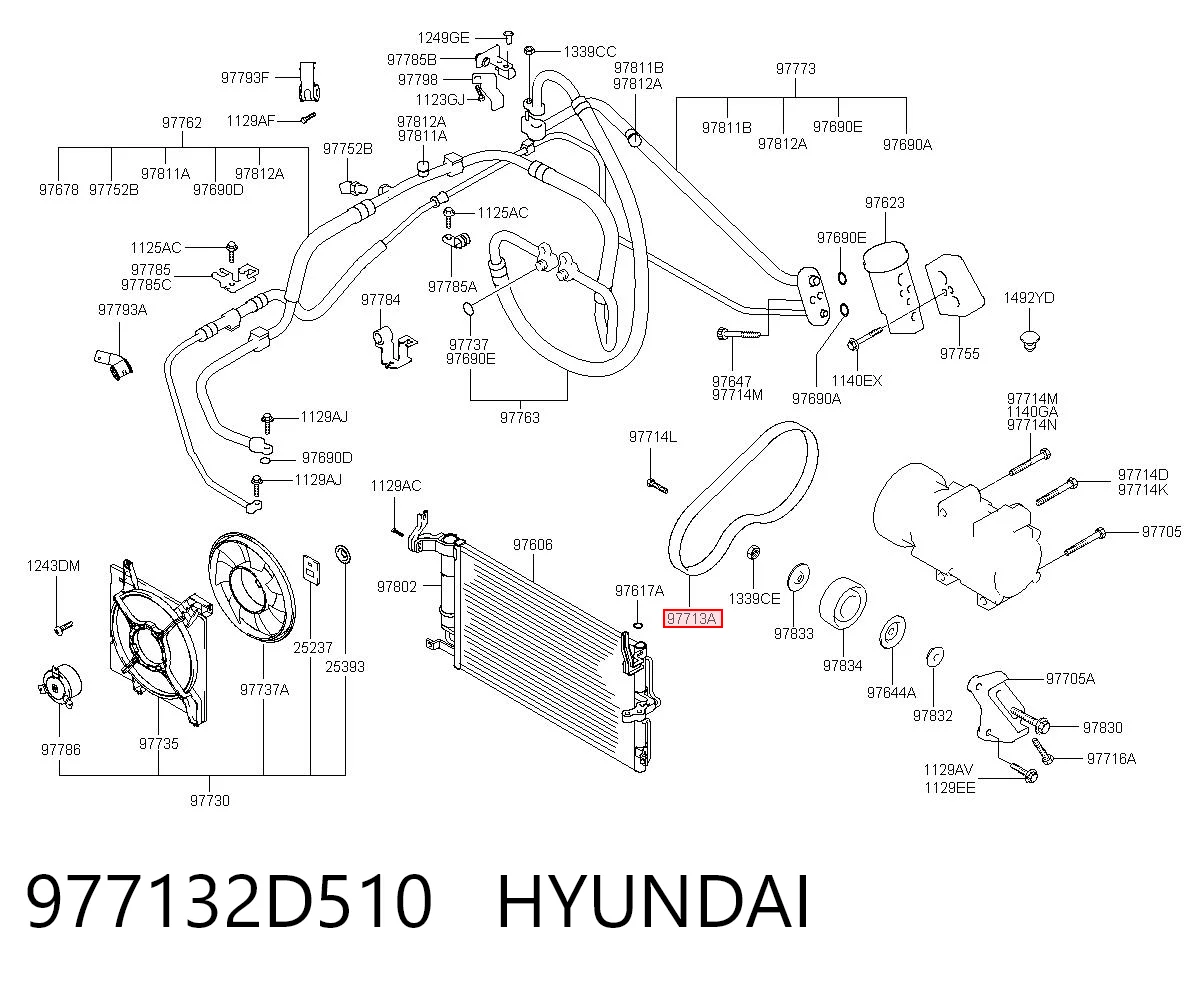 977132D510 Hyundai/Kia