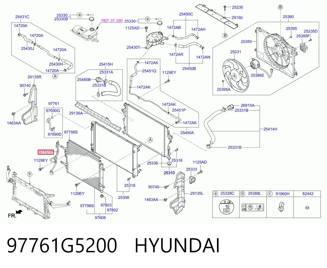 97761G5200 Hyundai/Kia