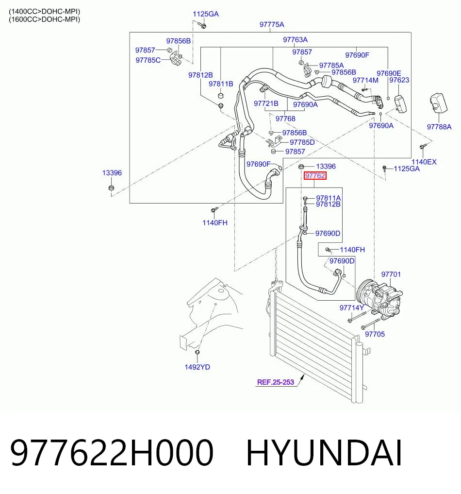 977622H000 Hyundai/Kia