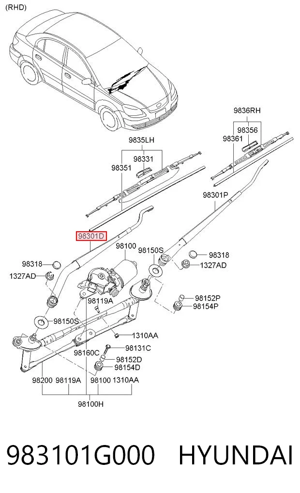 983101G000 Hyundai/Kia