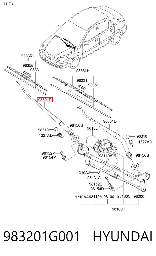 983201G001 Hyundai/Kia
